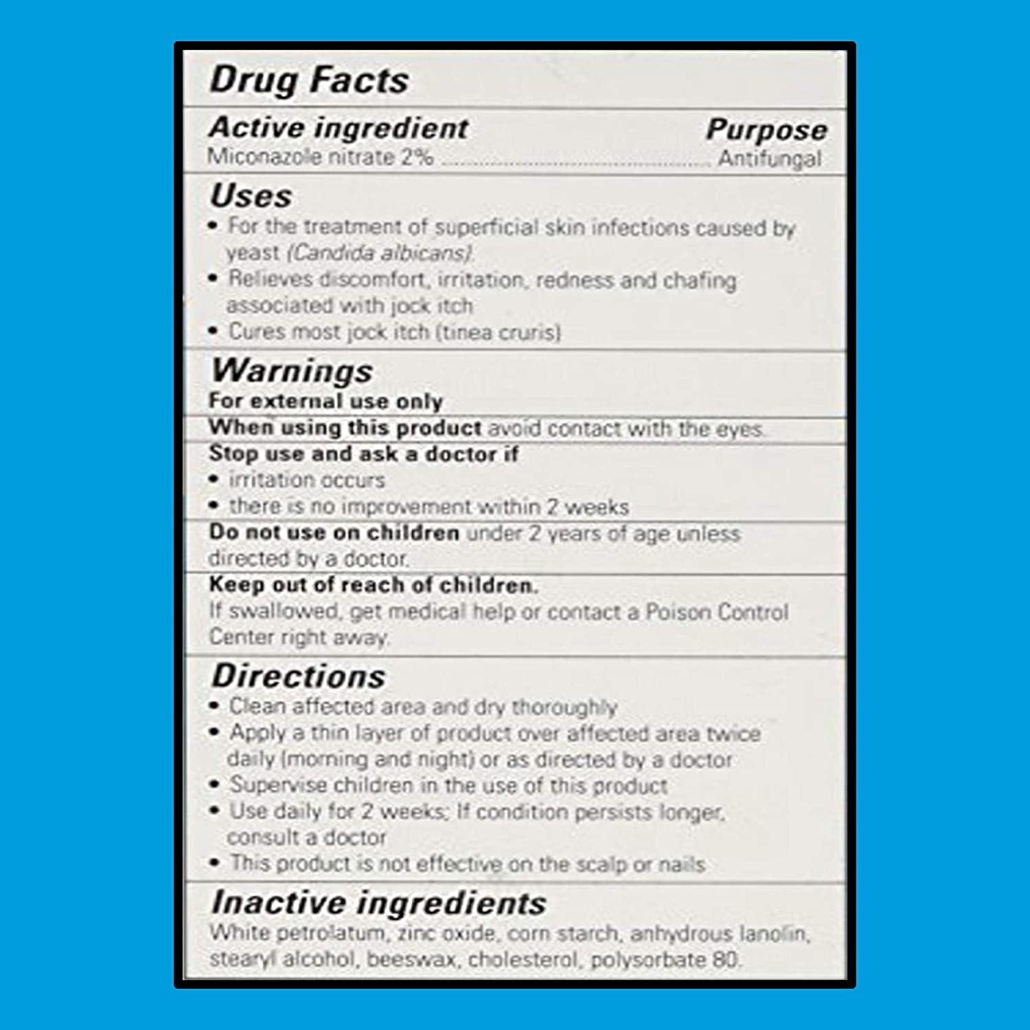 Triple Paste AF Antifungal Ointment Treatment for Jock Itch Athletes