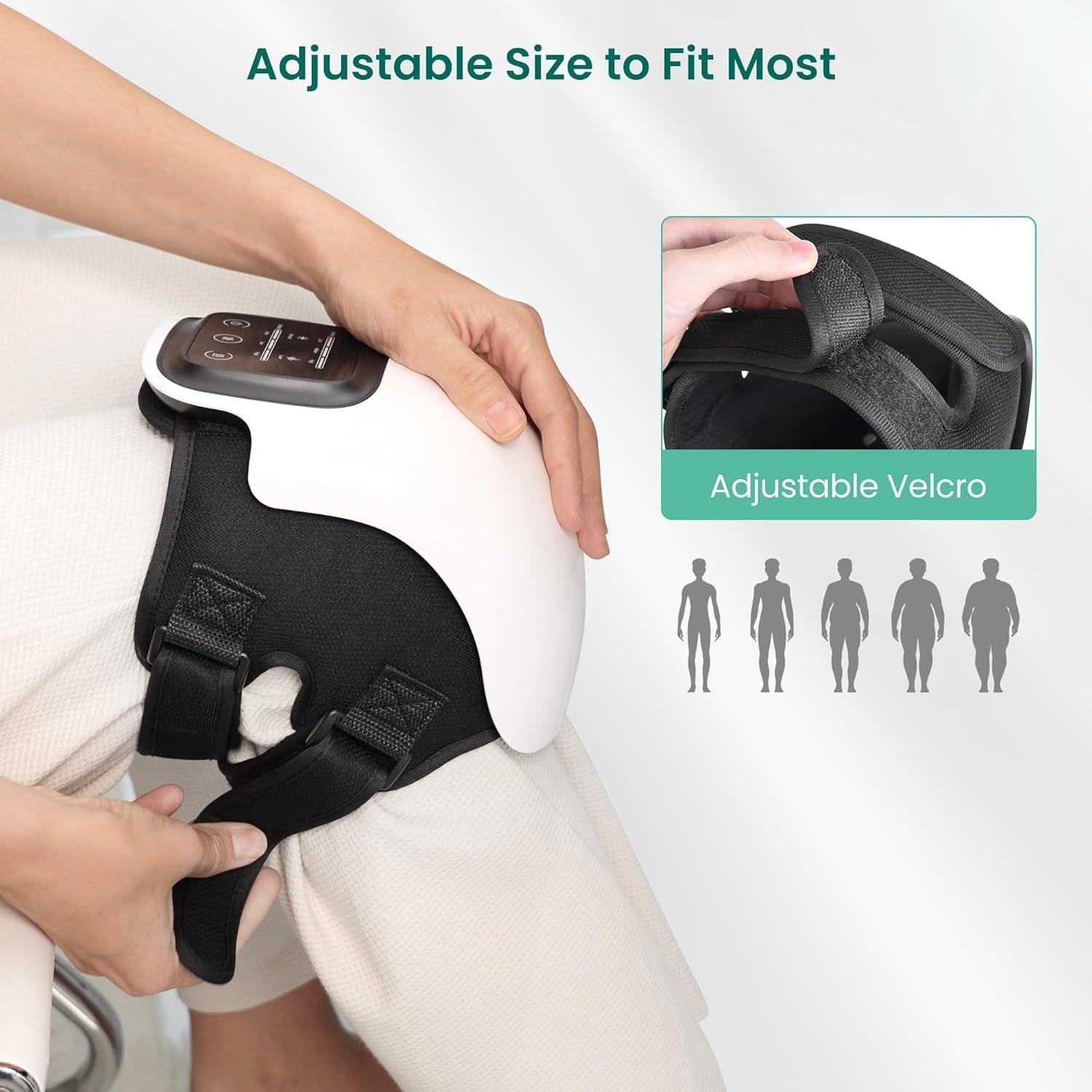 top sex toys for couples Snailax Cordless Knee Massager with Heat | Heating Pad for Knee Pain Relief  | 3 Vibration Modes & Heated Knee Brace | Perfect Gifts for Men & Women