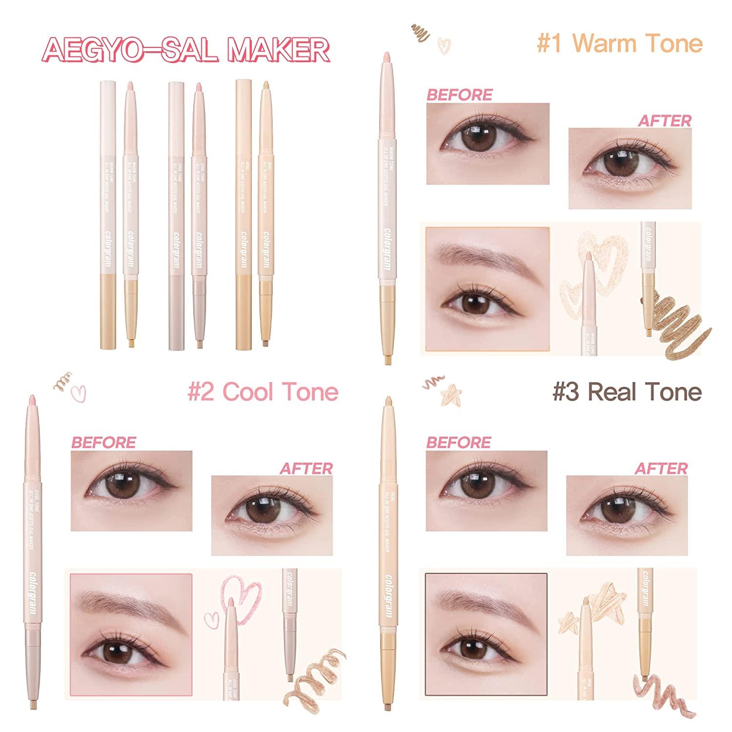 BottomEyelid Make Up Eye Shadow Liner 3 Colors For baby