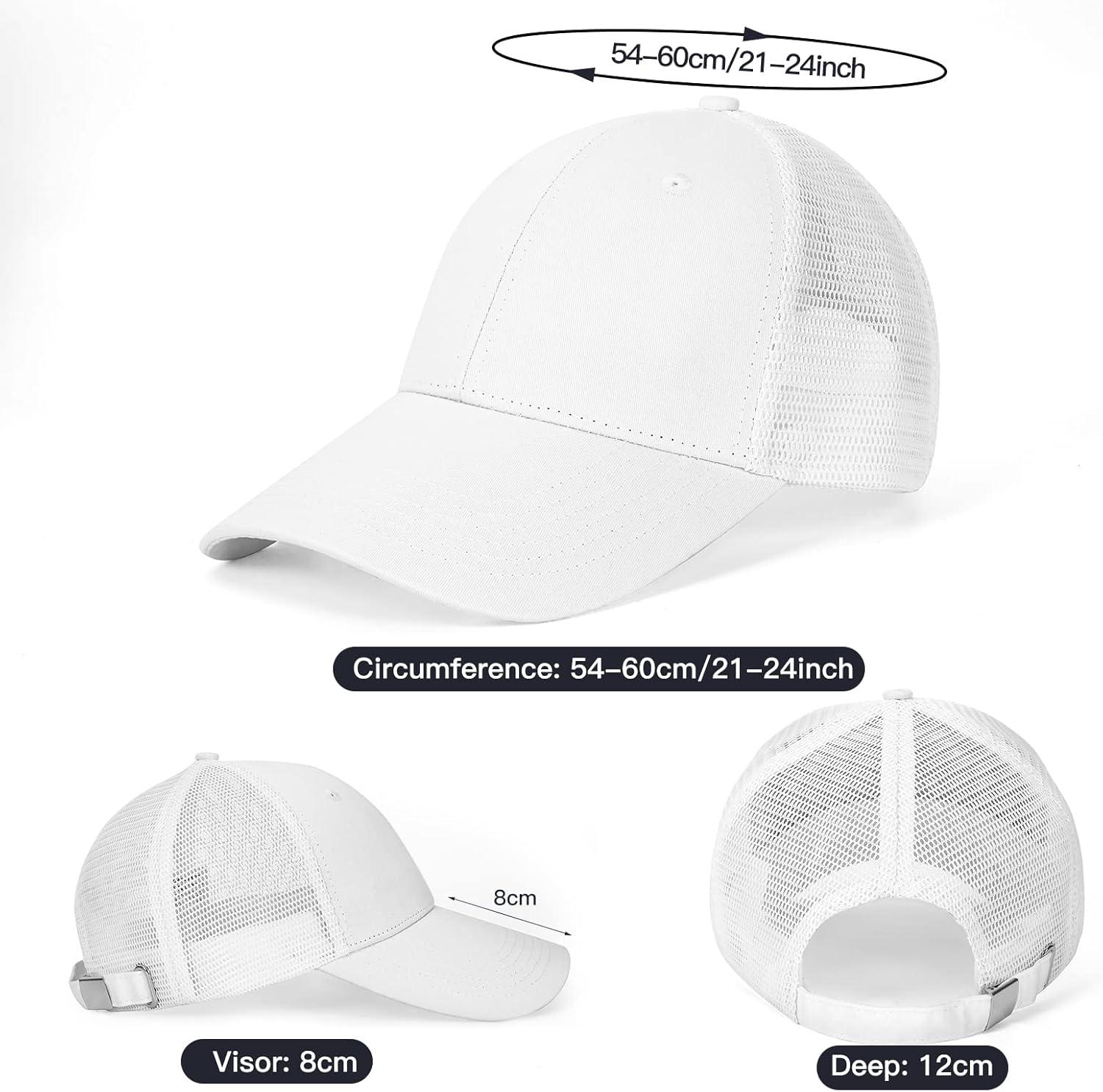 Dowskwx Men's Trucker Baseball Cap - Quick-Drying Sun Protection