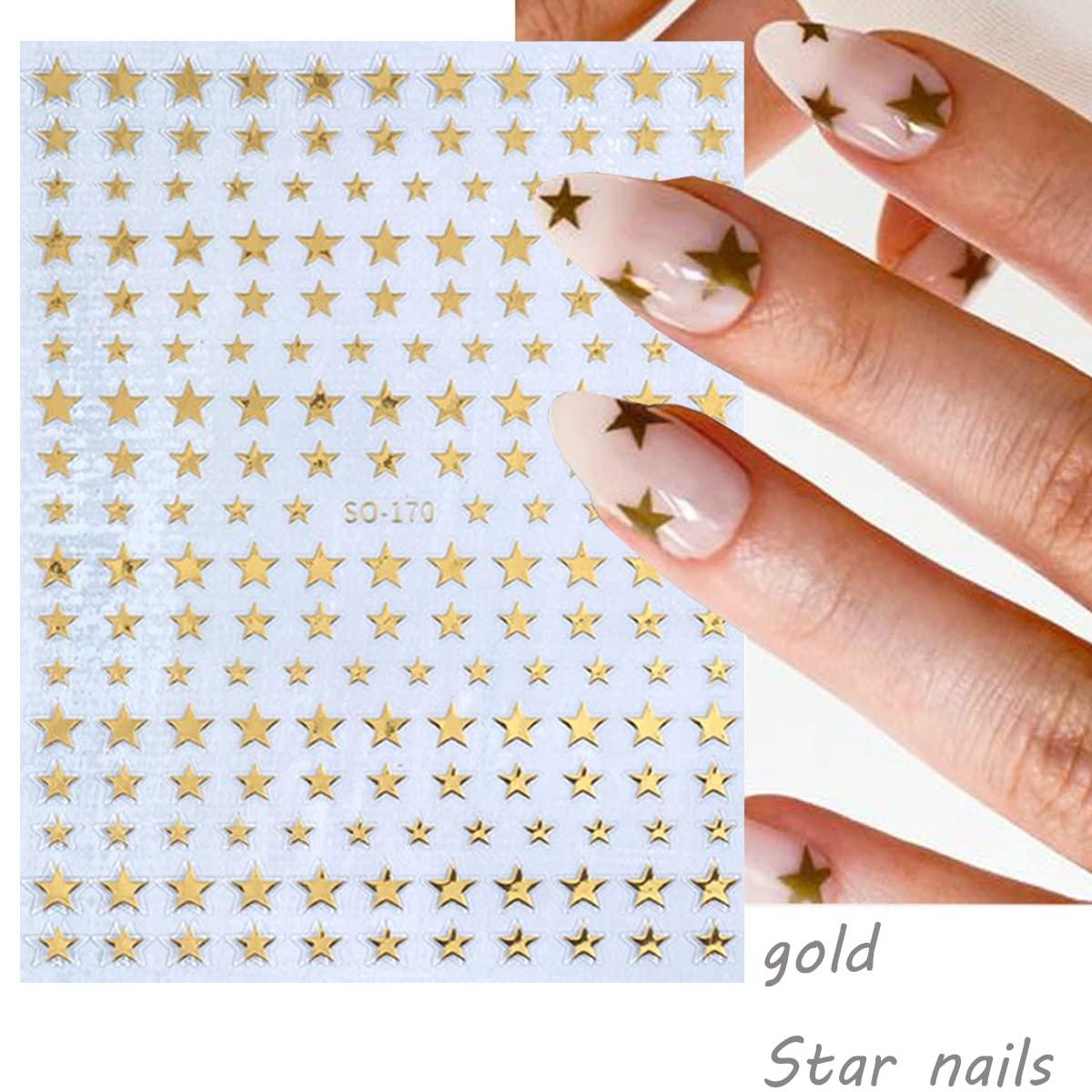 Shiny Gold Star Sticker