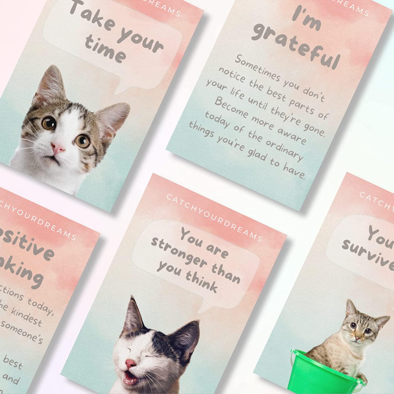 Cats Against Anxiety Cards - 50 Cards by Catchyourdreams For Self ...