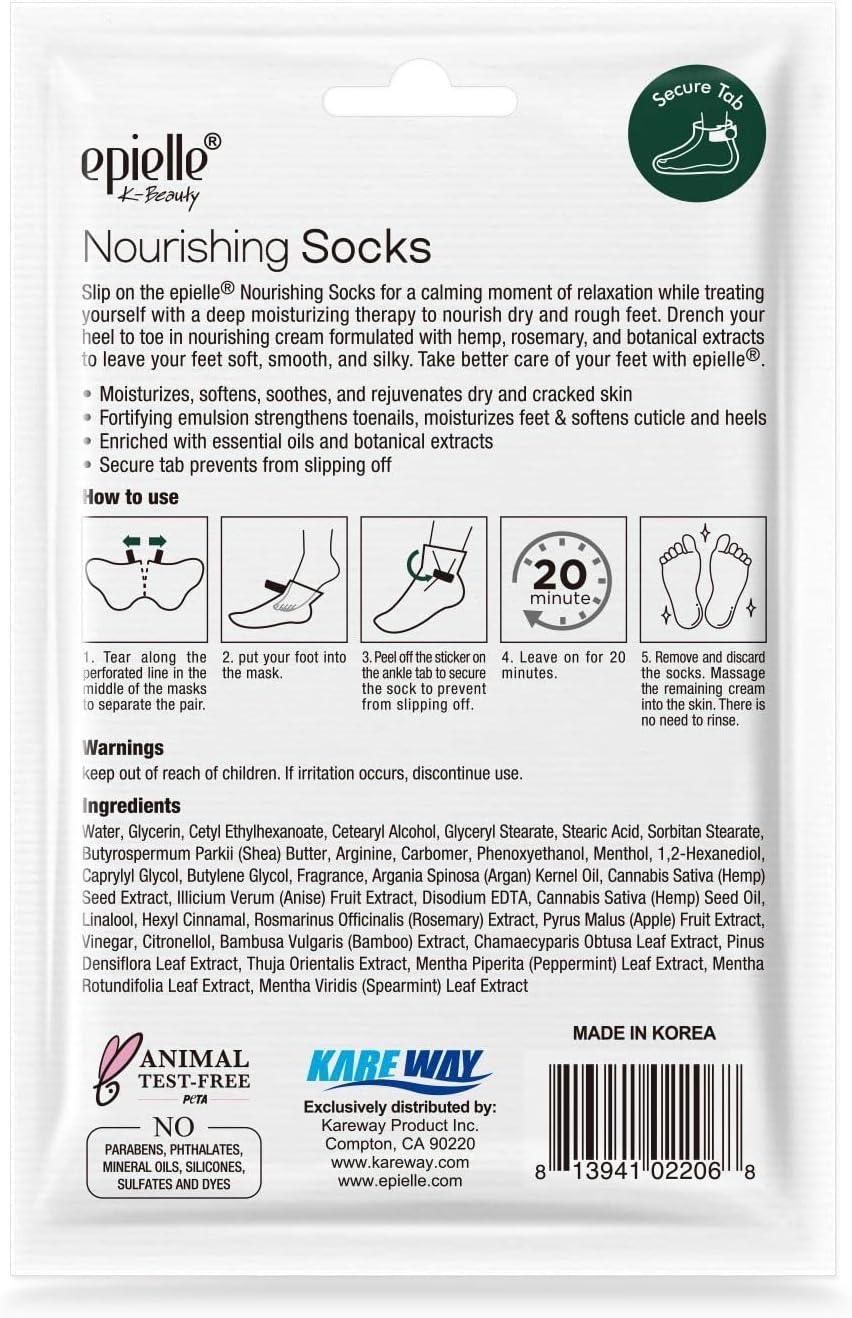 NEW epielle® Moisturizing Socks
