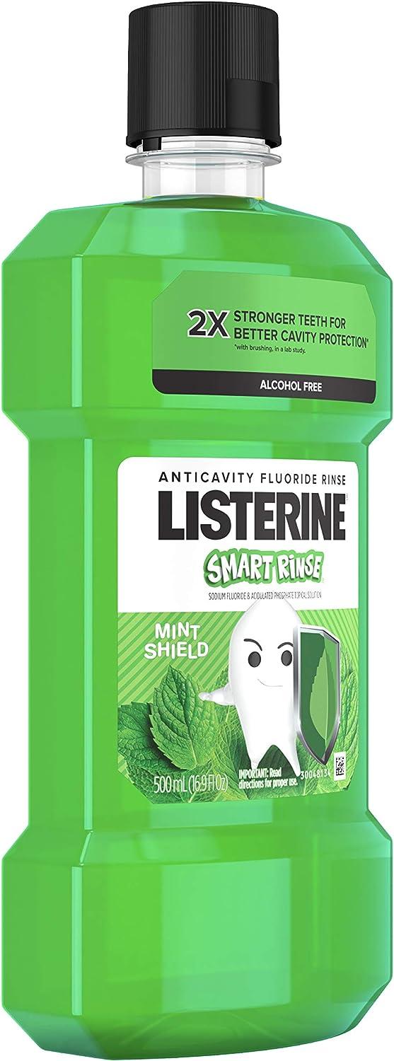 Listerine Smart Rinse collutorio per bambini 6+anni, Collutori