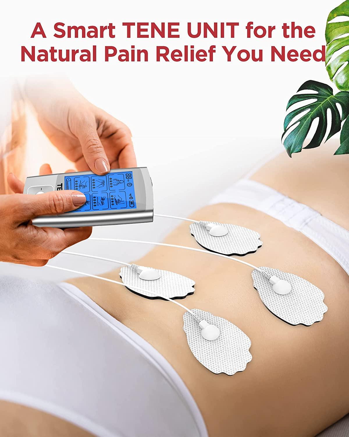 Tens Unit Electronic Pulse Massager Muscle Stimulator For Pain Relief  Therapy 