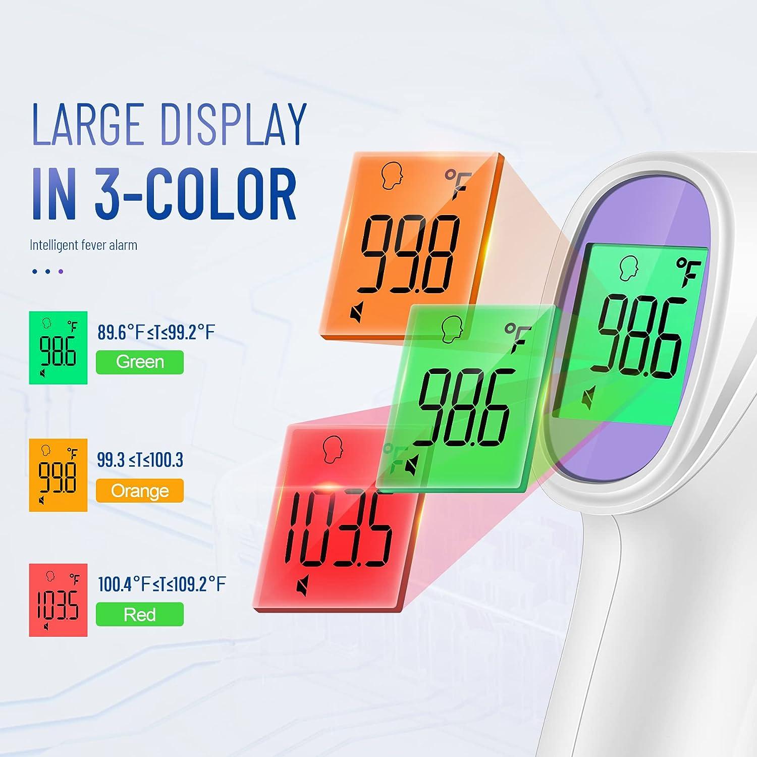 Revitalife Infrared Non-Contact Thermometer - Purple