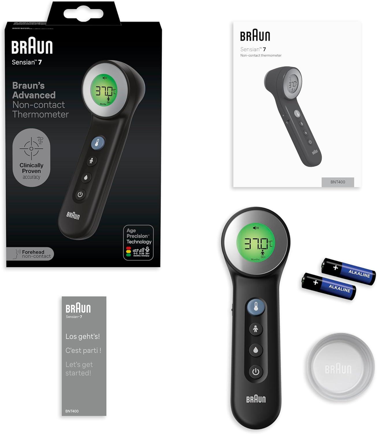 Braun Sensian 7 Noncontact forehead thermometer with Age Precision