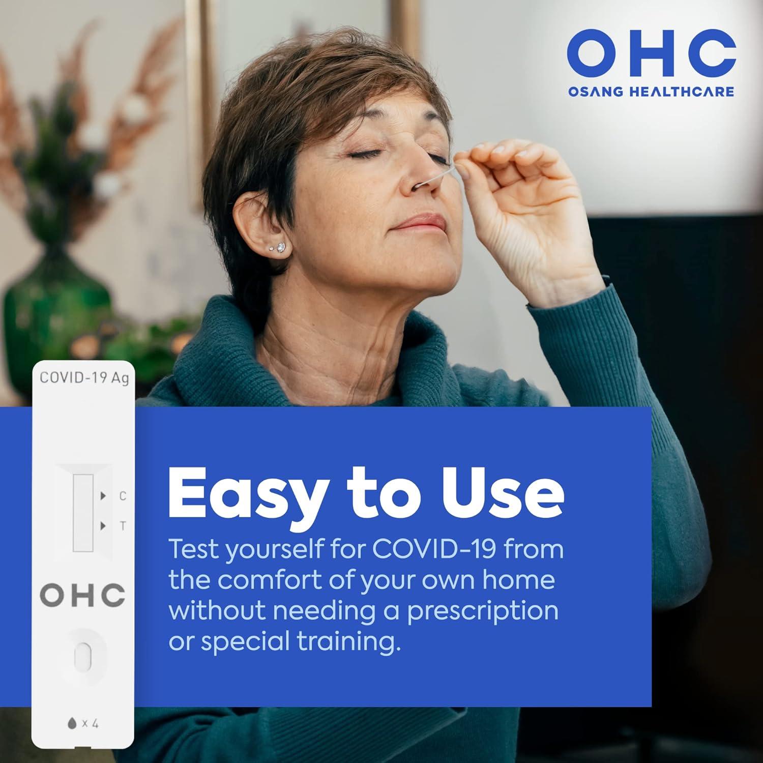 OHC COVID19 Antigen Self Test 1 Pack 2 Tests, Results in 15 Minutes