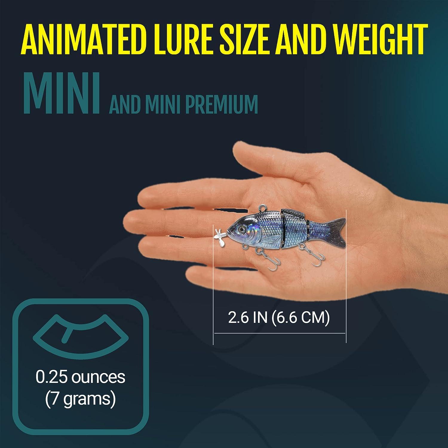 2.6 Animated Lure Mini - USB Rechargeable Self-Swimming Fishing Bait for Hybrid Striped Bass | Buy Now with Express International Delivery | GoSupps.com 2.6 Animated Lure Mini - USB Rechargeable Self-Swimming Fishing Bait for Hybrid Striped Bass | Buy Now with Express International Delivery | GoSupps.com