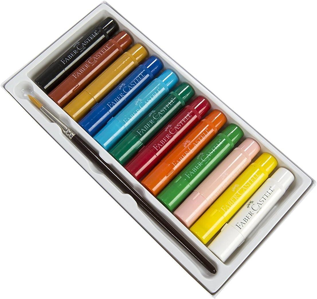 Faber-Castell Children's - 6 Metallic Gel Crayons