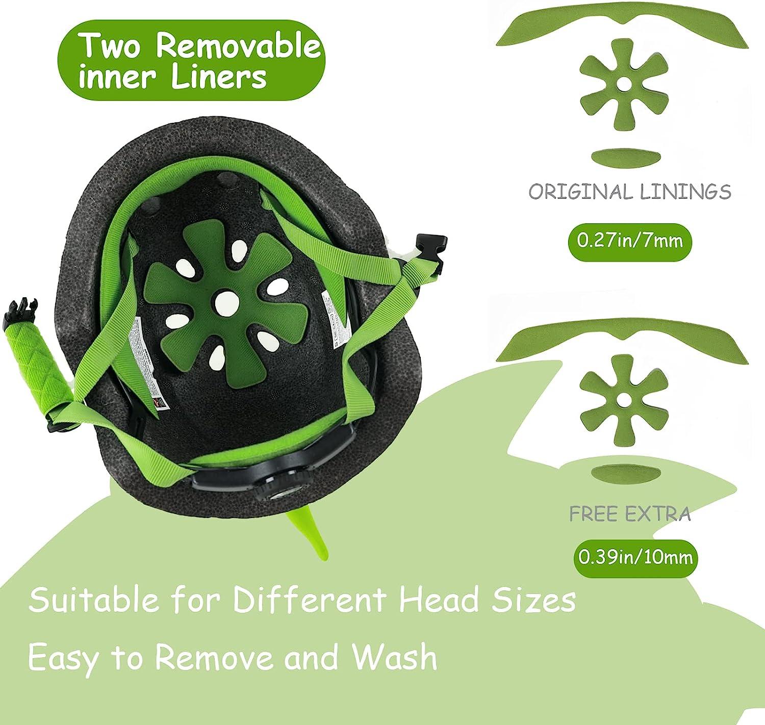 XJD Toddler Kids Bike Helmet Lightweight Children Shark Bicycle Helmet For Boys And Girls Age 1-5 For Multi-Sport Scooter Cycling Skating - View #9