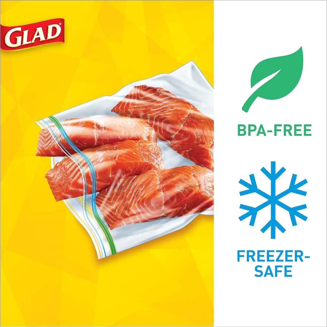 Glad Freezer Bags Quart Size 40 Count - Harvestrolley