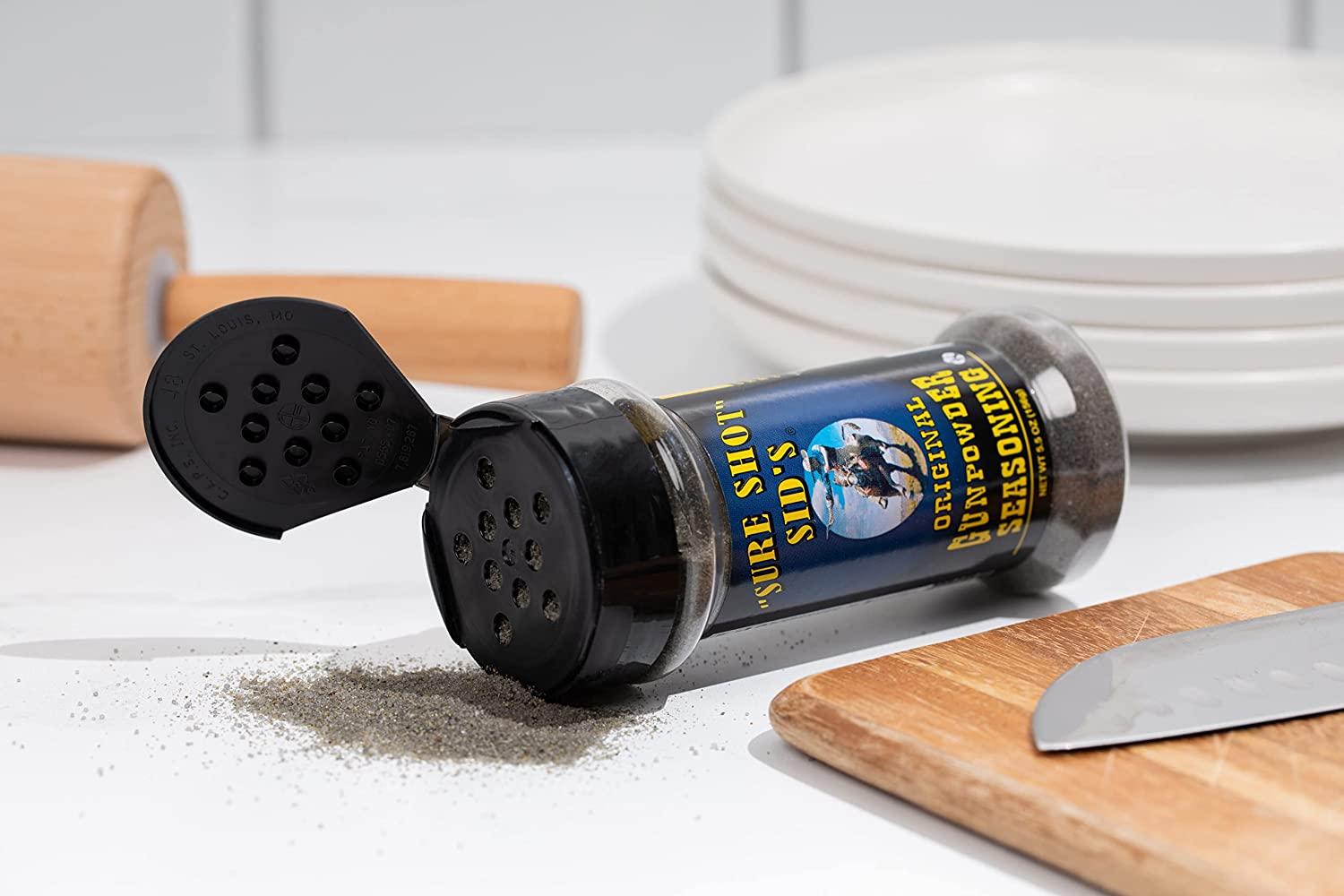 Sure Shot Sids Gunpowder Seasoning Famous Bbq Rub Powder Grill