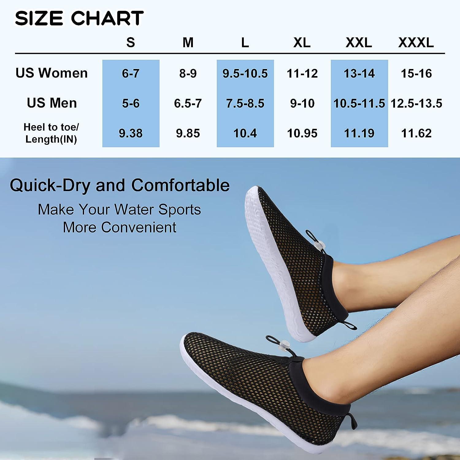 Athletic Hiking Water Shoes Womens Mens Quick Dry Barefoot Beach Walking Kayaking Surfing Training Shoes - View #9