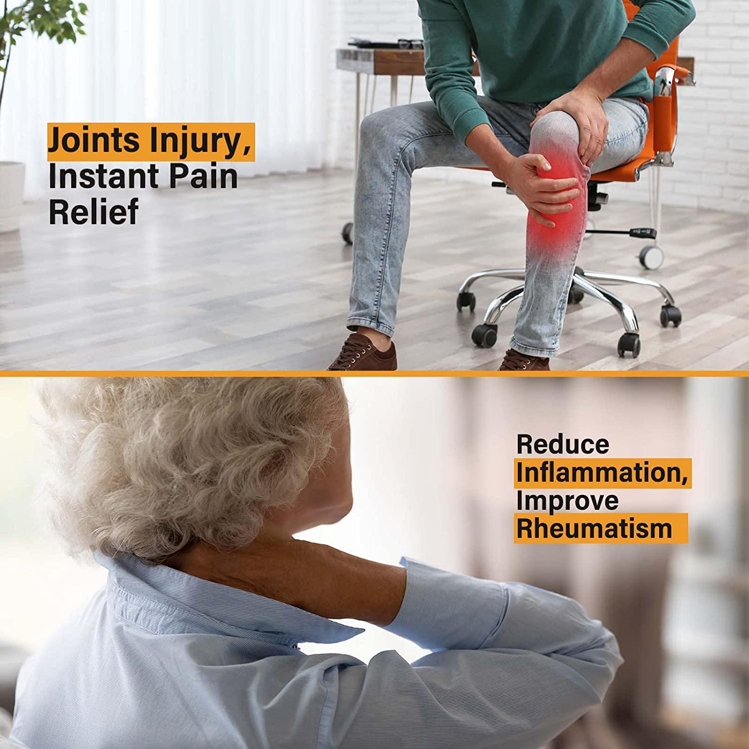 Acupressure Patches, Healing for Body & Muscle Pain Relief 3,500 Gauss 50 Pcs