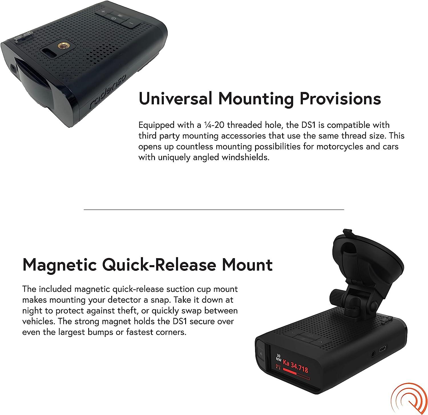 Magnetic Quick-Detach Windshield Mount for Garmin Dash Cams