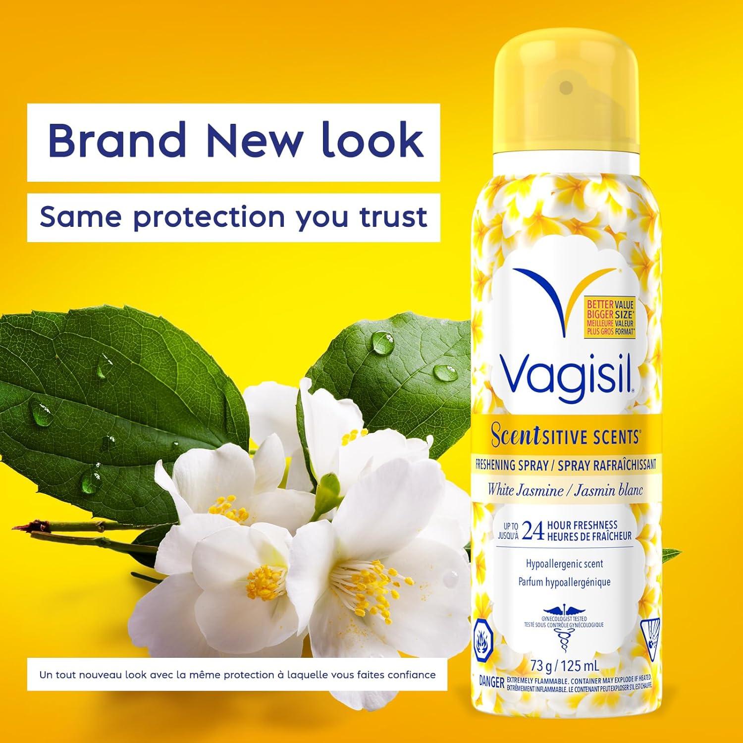Vagisil Feminine Freshening Spray for Intimate Areas and Sensitive