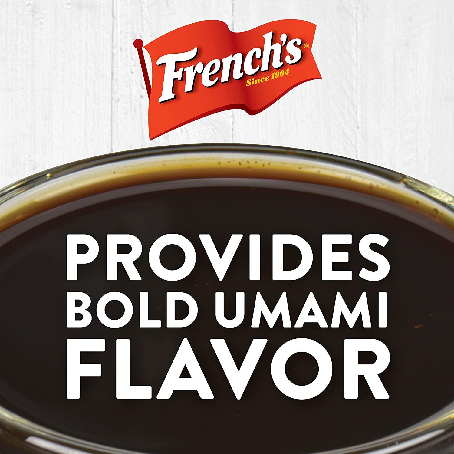 French's Worcestershire Sauce, 1 gal One Gallon Container of Gluten