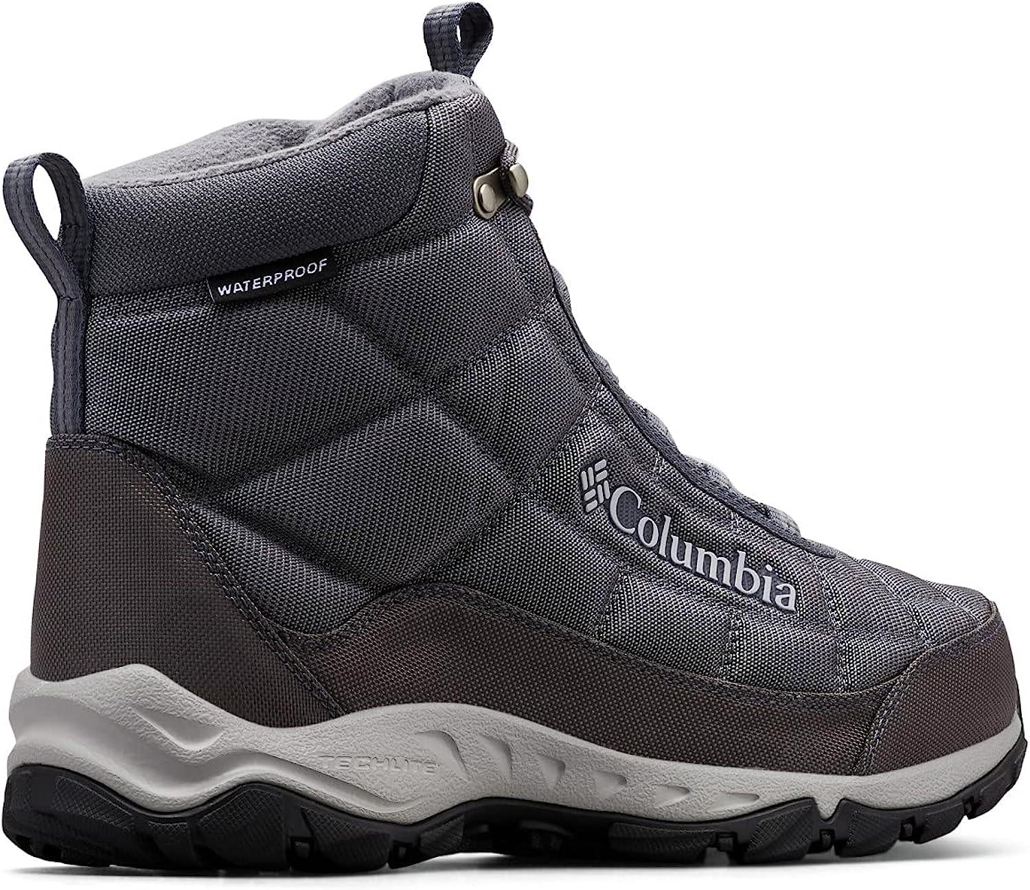 Columbia Men's Firecamp Boot Hiking Shoe 10.5 Titanium Grey Steel/Graphite