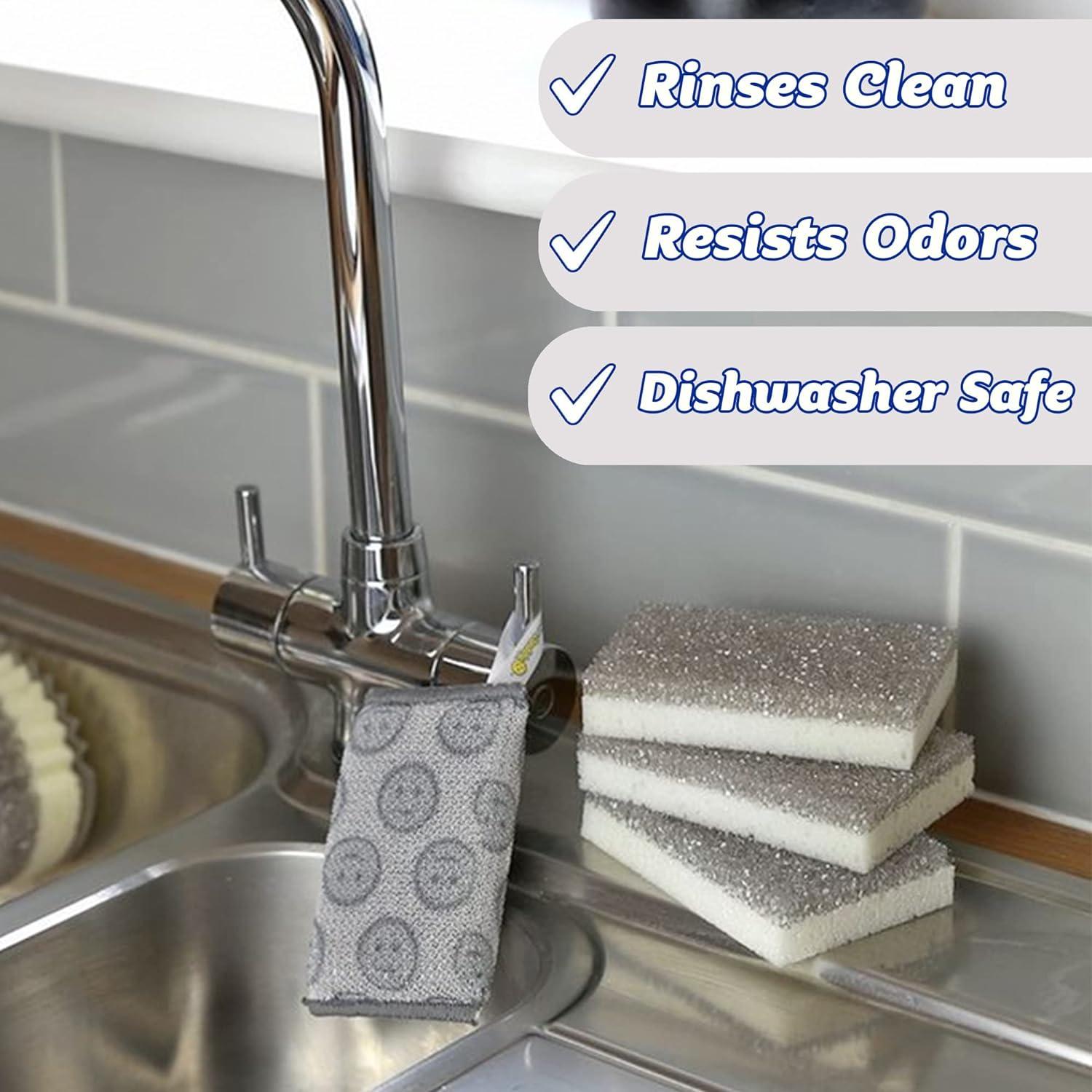 Scrub Daddy Sponge Daddy Dual Sided Scrubbing Dishwashing Kitchen