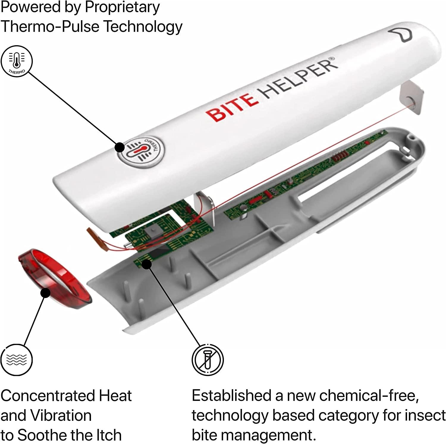 BITE HELPER Mosquito and Bug bite Itch Relief AwardWinning, ChemicalFree Treatment, Insect