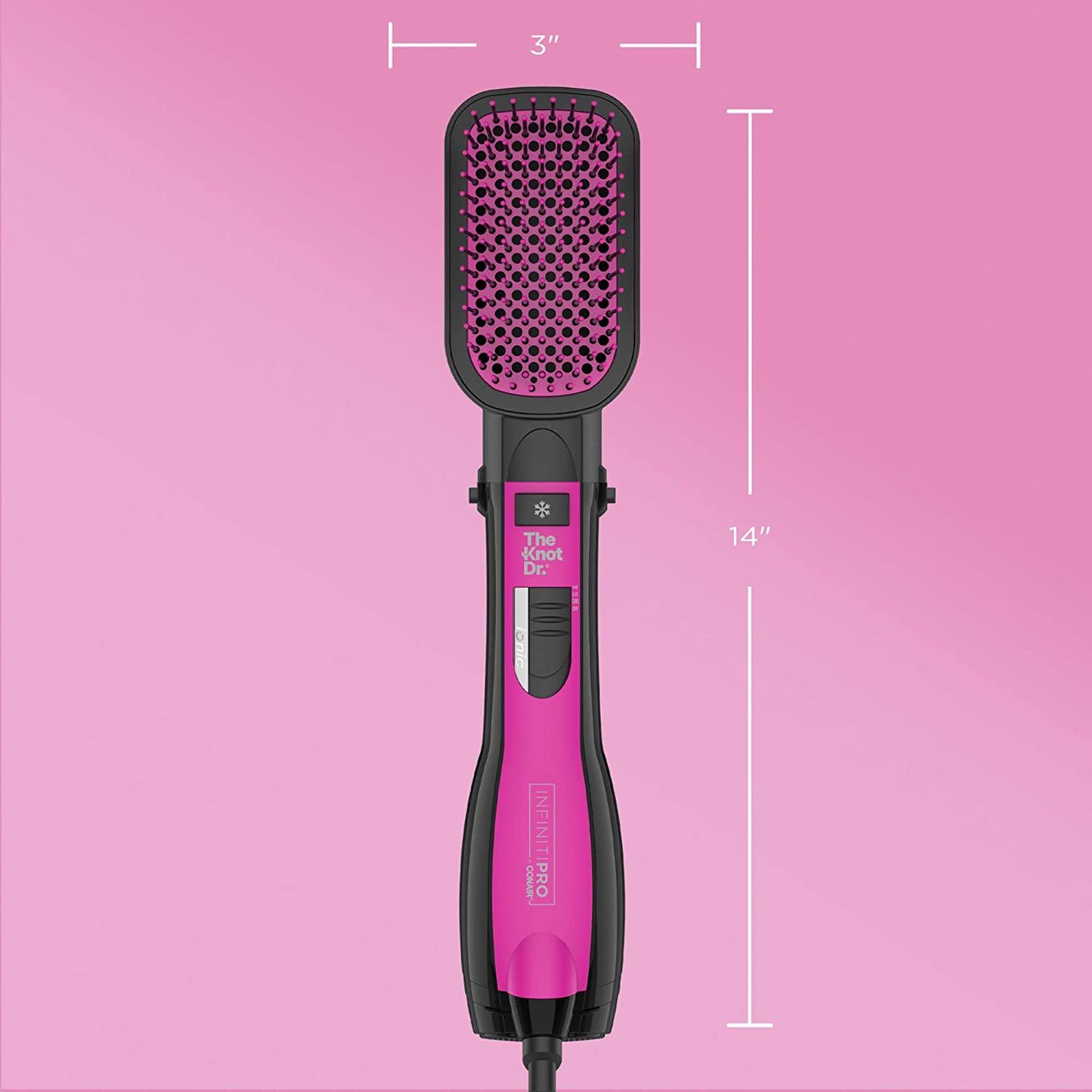INFINITIPRO BY CONAIR The Knot Dr. AllinOne Smoothing Dryer Brush