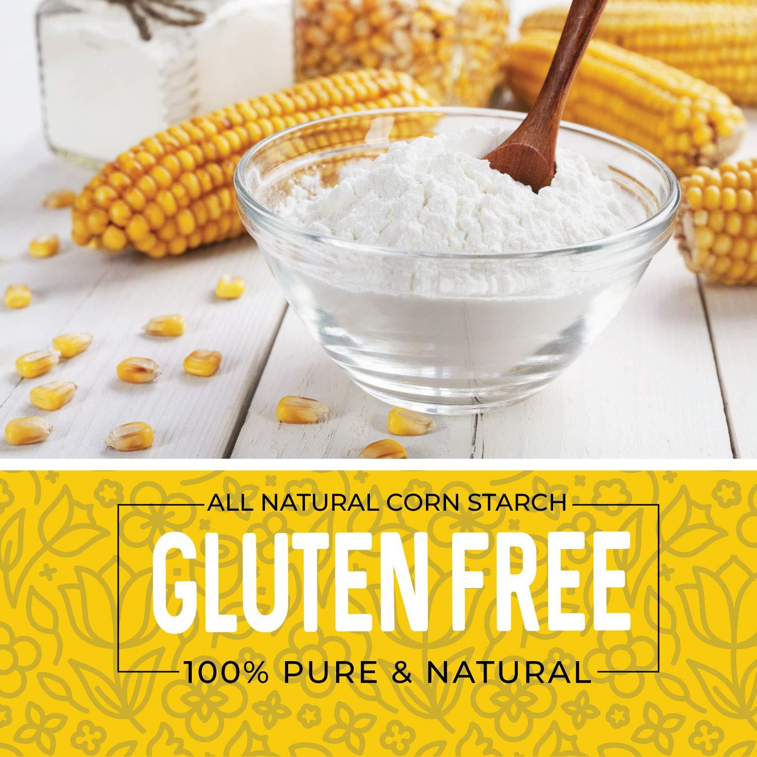 Corn Starch Powder, 16 oz, Thickener for Sauces, Gravy, Soup, 100 Pure Cornstarch, Glutenfree