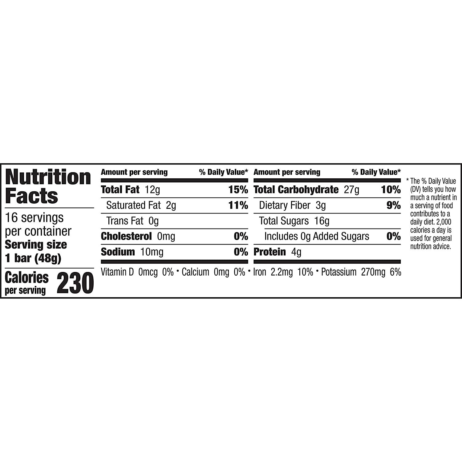 Larabar Cashew Cookie, Gluten Free Vegan Fruit & Nut Bar, 1.7 oz Bars