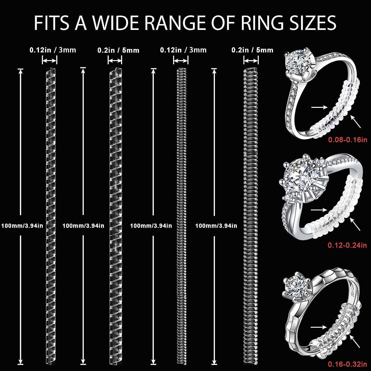Eiito Ring Size Adjuster for Loose Rings, Rings Sizers for Rings