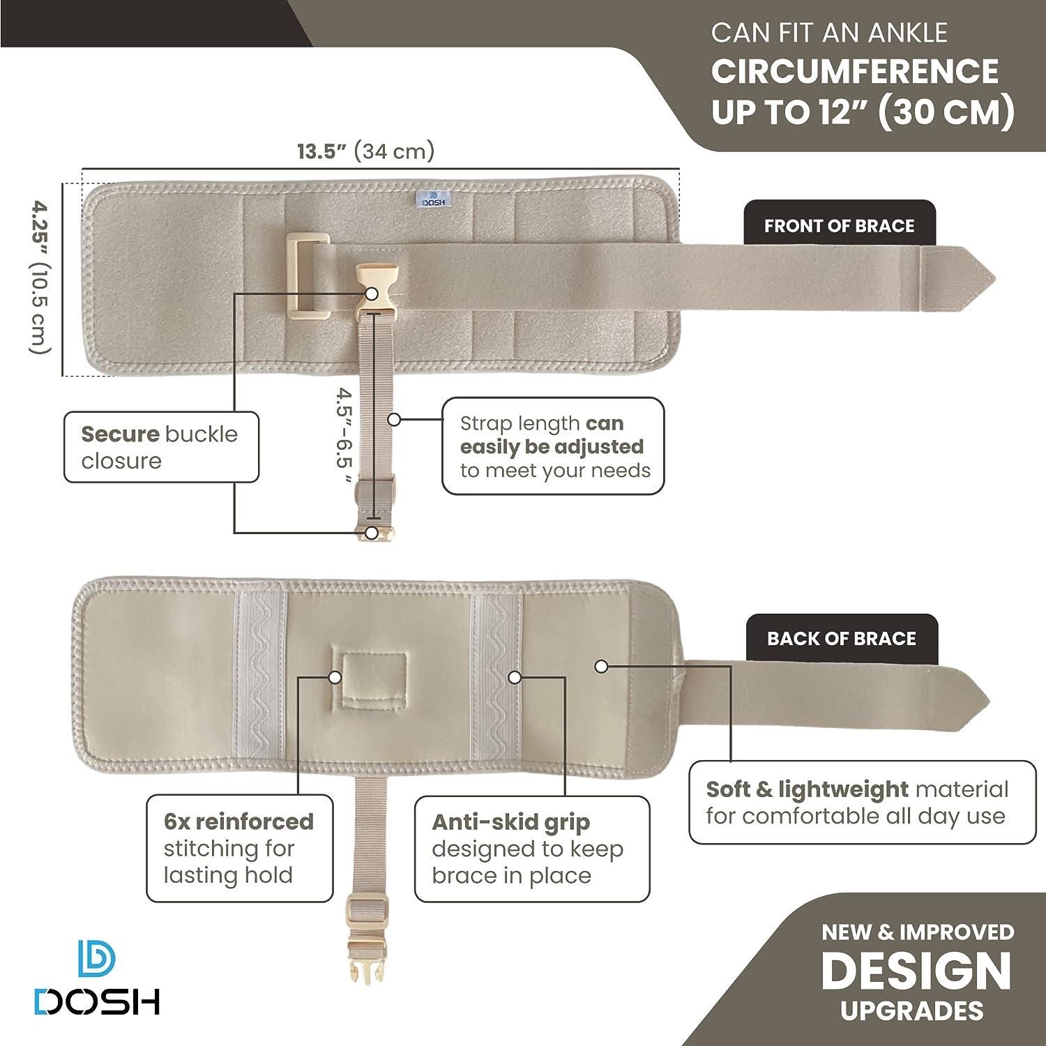 DOSH AFO Foot Drop Brace Ankle Foot Orthosis for Walking With Shoes