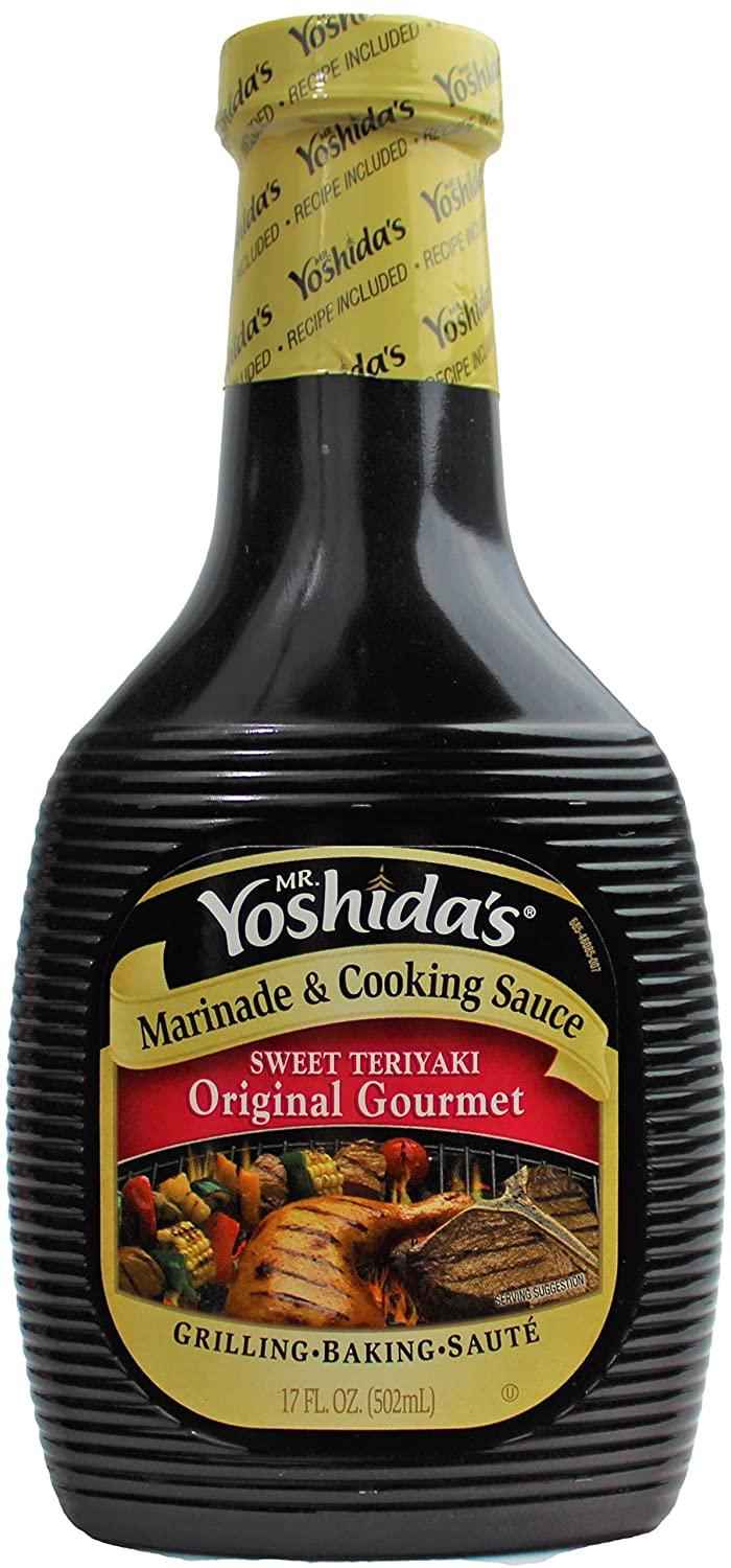 Mr. Yoshida's Original Gourmet Sweet Teriyaki Sauce 17oz Pack of 2