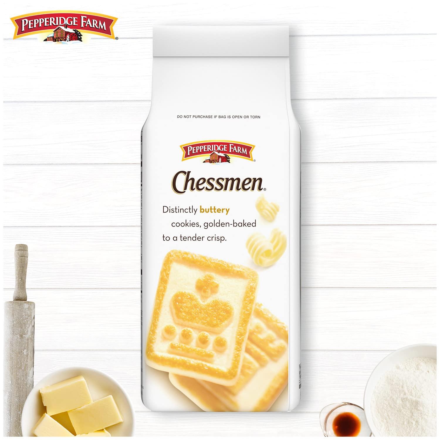 Pepperidge Farm Chessmen Butter Cookies 7.25 oz. Bag Delicious and