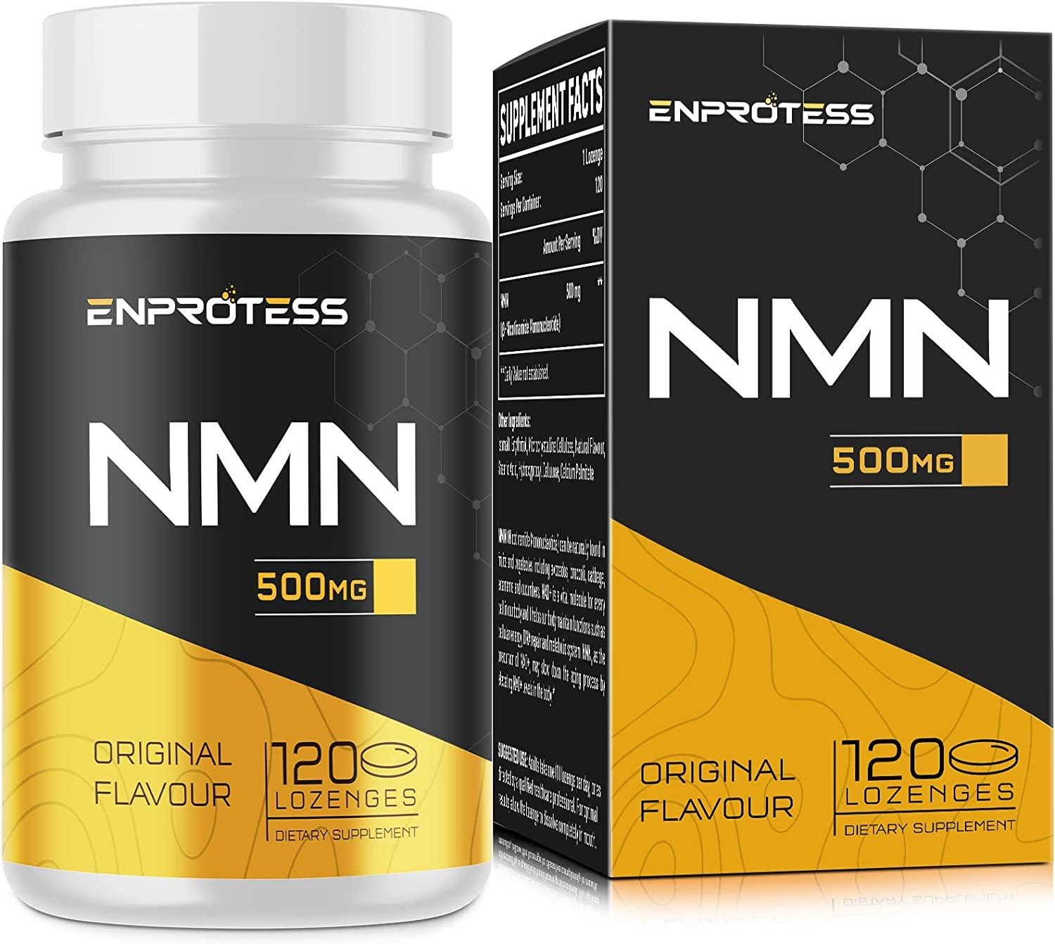 Max Absorbency Sublingual NMN 500mg Lozenges 120Day Supply for Cell