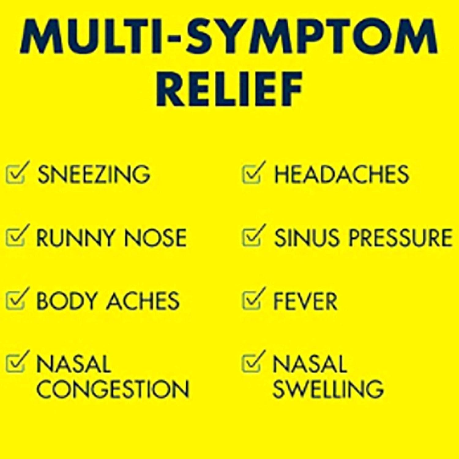Advil Multi Symptom Cold and Flu Medicine Cold Medicine for Adults with Ibuprofen Phenylephrine