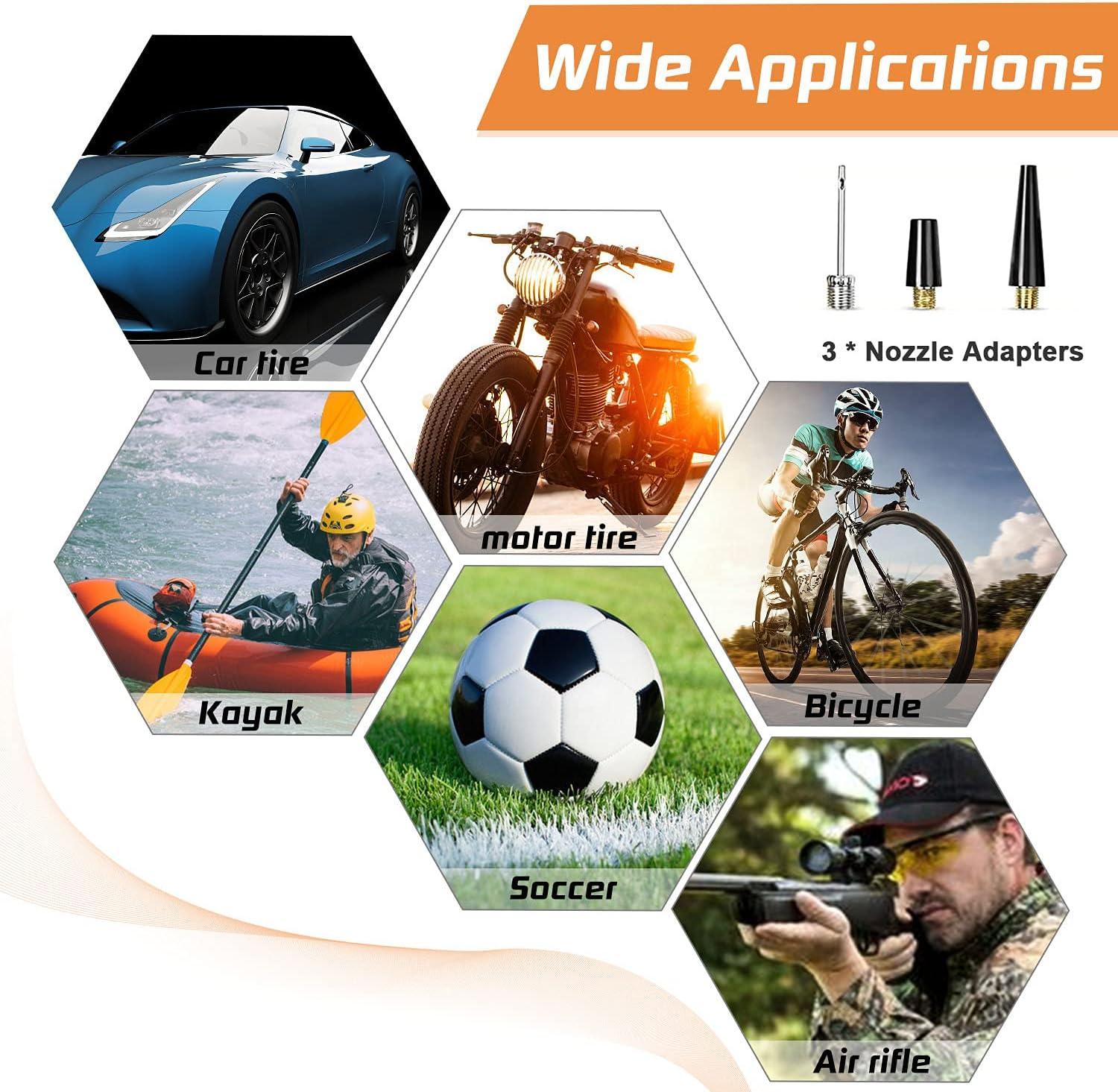 FOUR UNCLES High Pressure Hand Pump 4500 Psi for PCP Air Rifle Black Efficient PCP Hand Pump