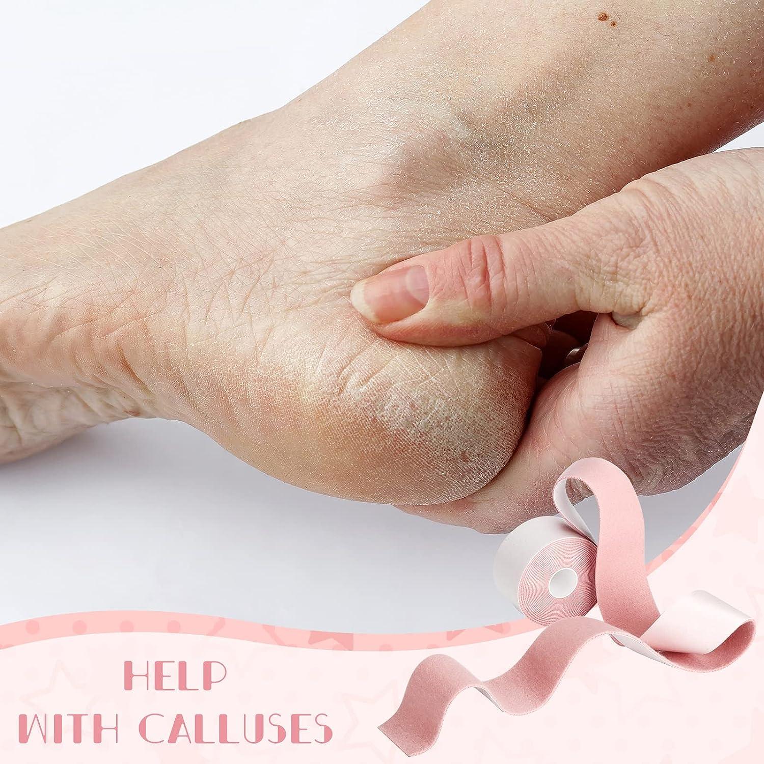 8Piece Moleskin Tape Roll for Feet Soft Cotton Adhesive Moleskin for