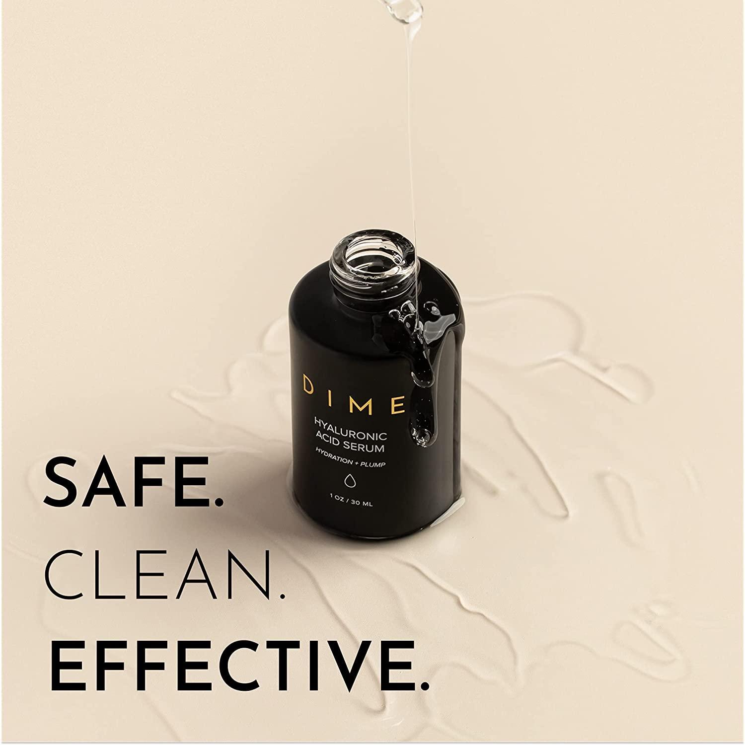 DIME Beauty Hyaluronic Acid Serum Clean Hydrator & Moisturizer