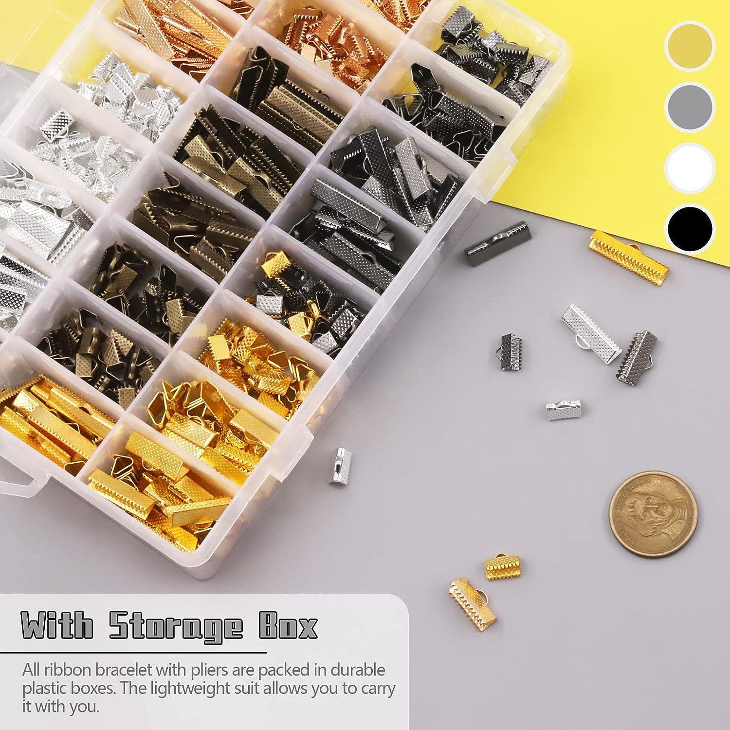 New Jewelry Repair Kit W/gold Filled Assorted Jump Rings W/ Plier