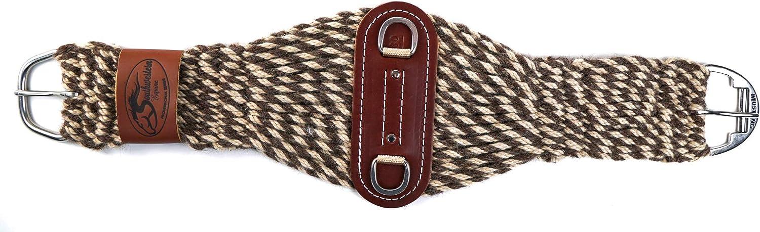 Southwestern Equine 100% Alpaca and Mohair Twist Roper Cinch - 27 ...