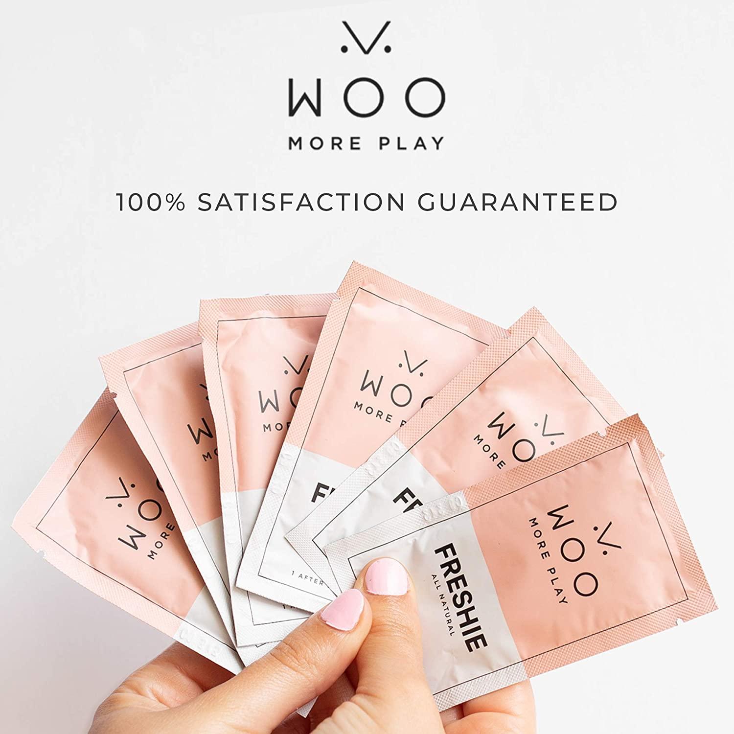 Woo More Play Freshies All-Natural Feminine Intimacy Towelette