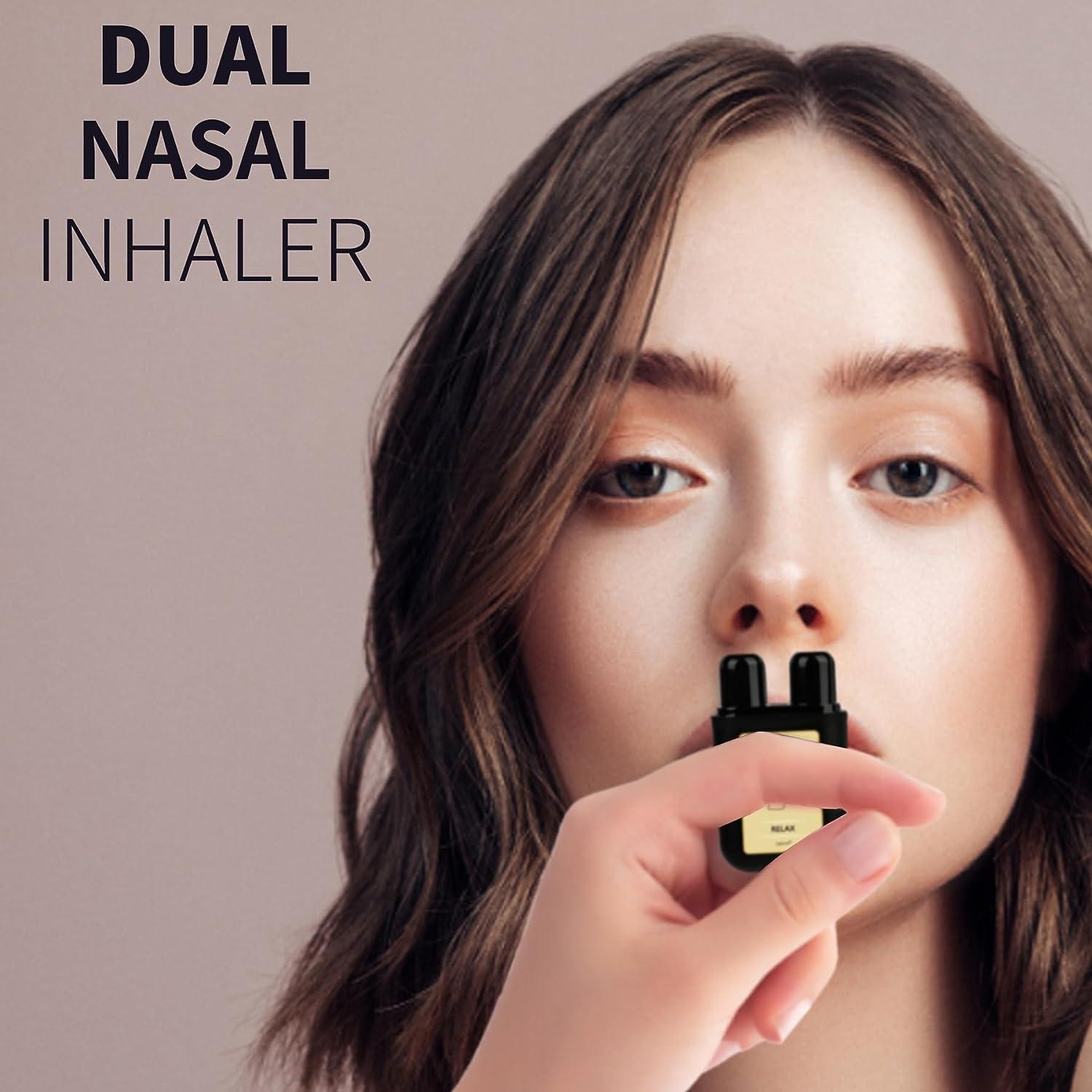 Lqixun Relax Nasal Inhaler 100 Natural Essential Oils Aromatherapy