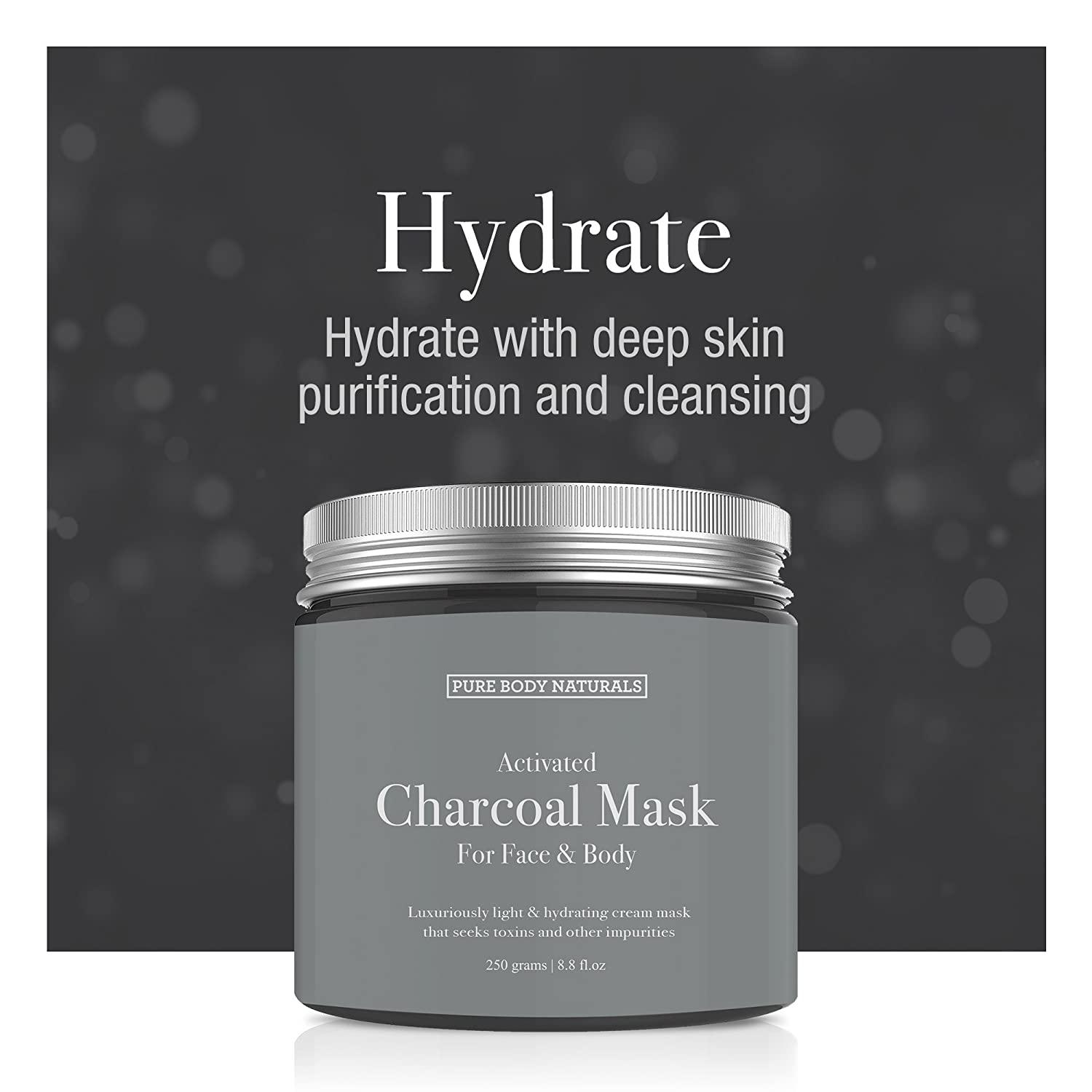 Face Mask Gift Set with Dead Sea Mud Mask, Bentonite Clay and Charcoal