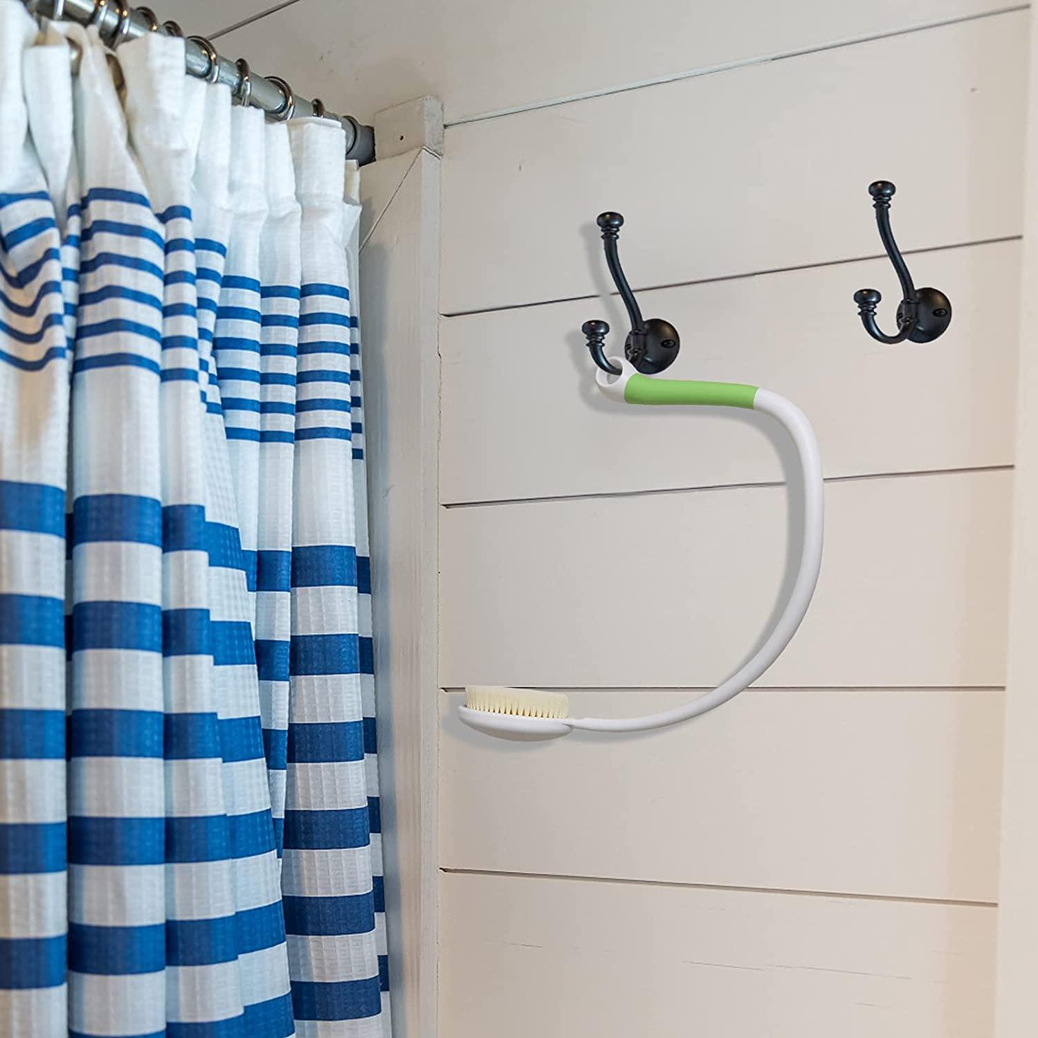 Fanwer Back Bath Brush with Long Handle for Shower, 27.5” Shower Body