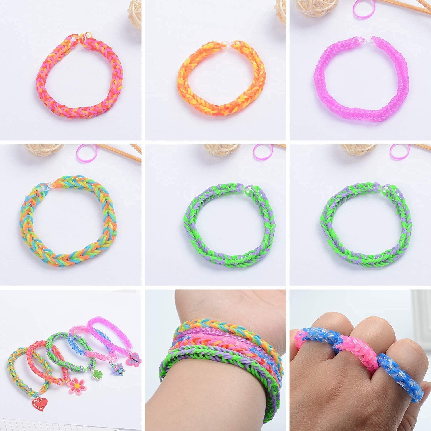 3000+pcs Rubber Band Bracelet Kit Colorful Loom Bracelet - Temu-calidas.vn