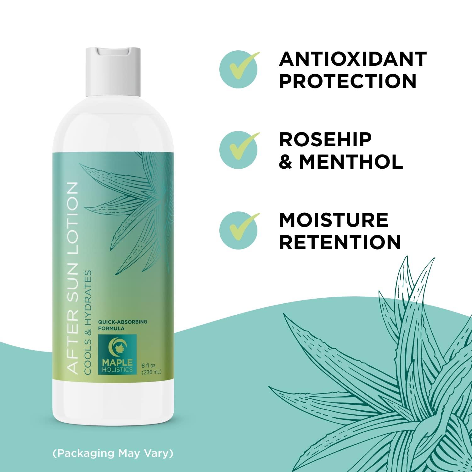 Hydrating After Sun Lotion with Aloe Vera - Cooling, Moisturizing Sunburn  Relief | Buy Now with Express International Delivery | GoSupps.com