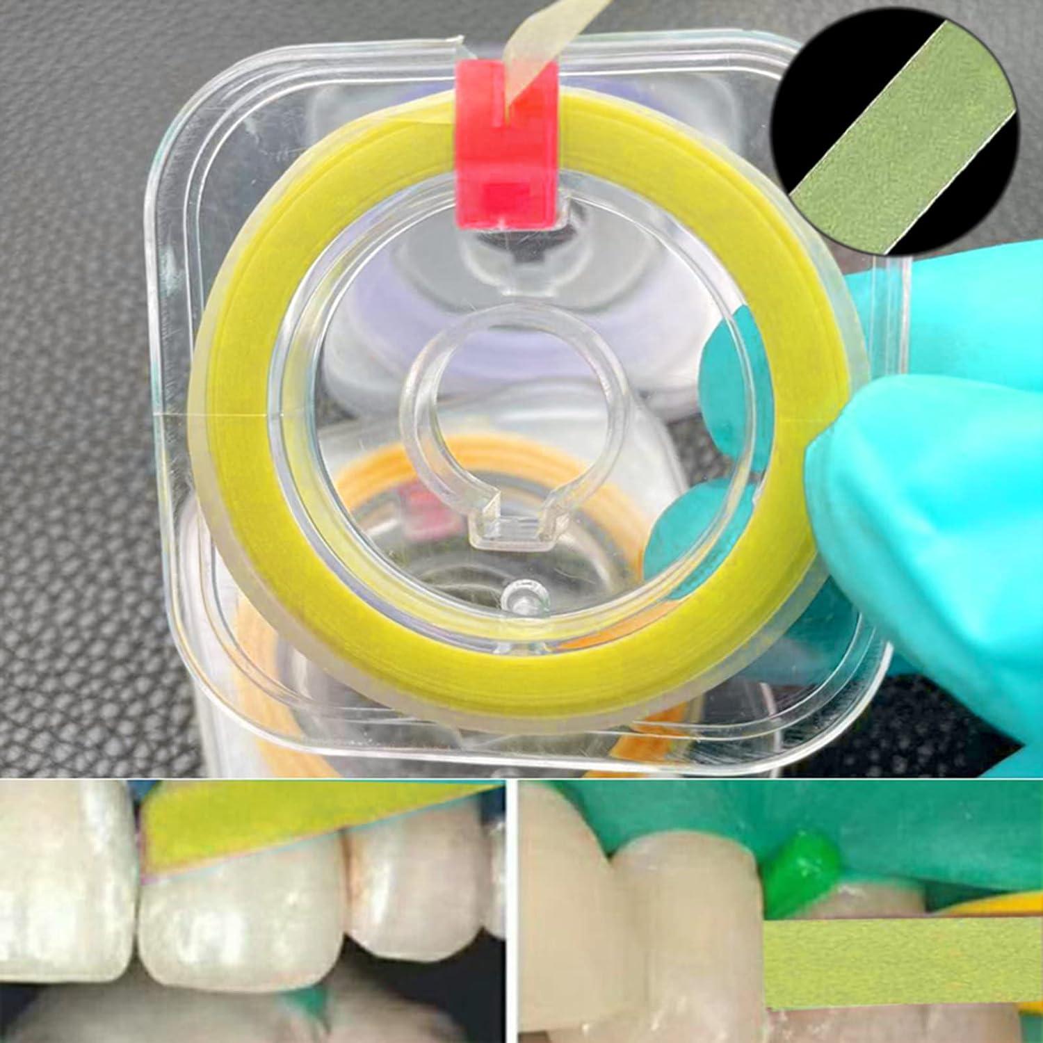 Dental Polishing Strips 20um Teeth Abrasive Strip for Whitening and Interdental Grinding 4mm