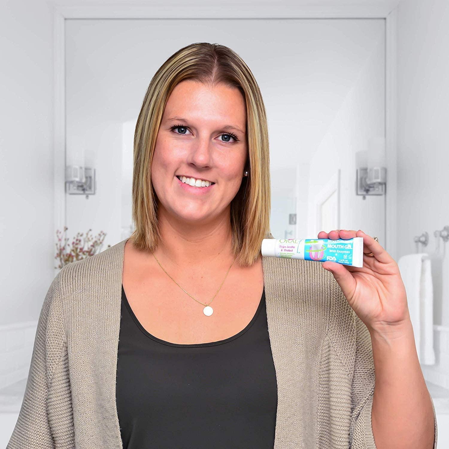 Oral7 Dry Mouth Gel with Enzymes Lasting Relief for Dry Mouth