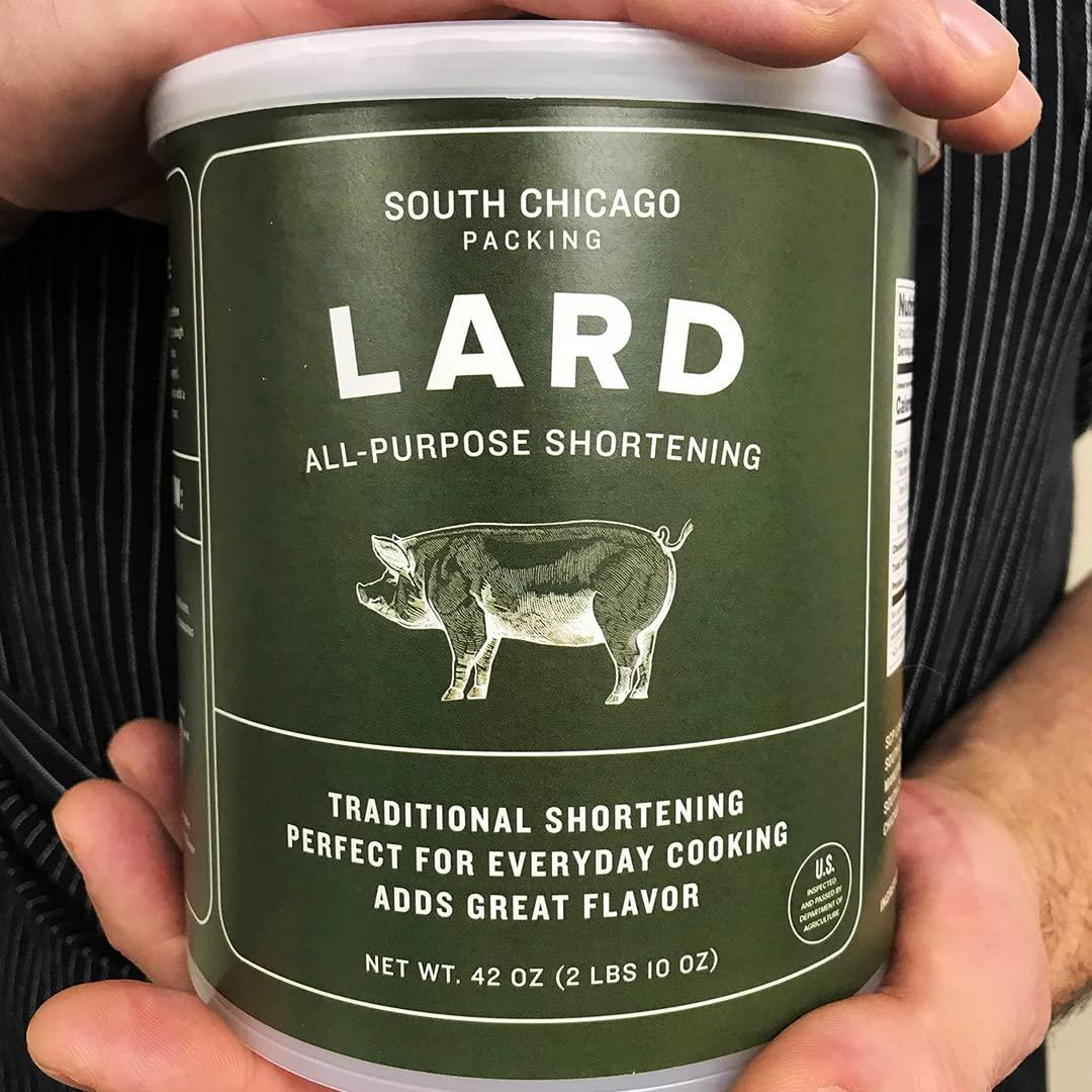 South Chicago Packing Traditonal LARD Shortening, 42 Ounces, Specialty