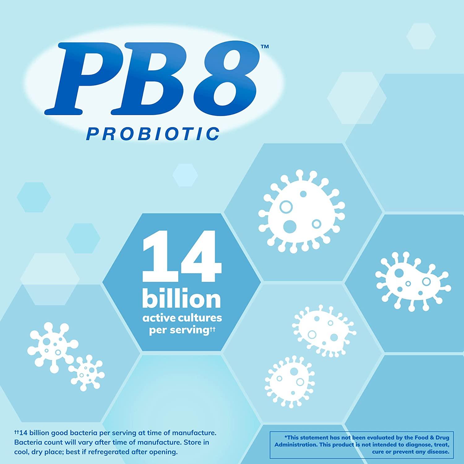 Nutrition Now PB 8 Probiotic Acidophilus Dietary Supplement for Men and