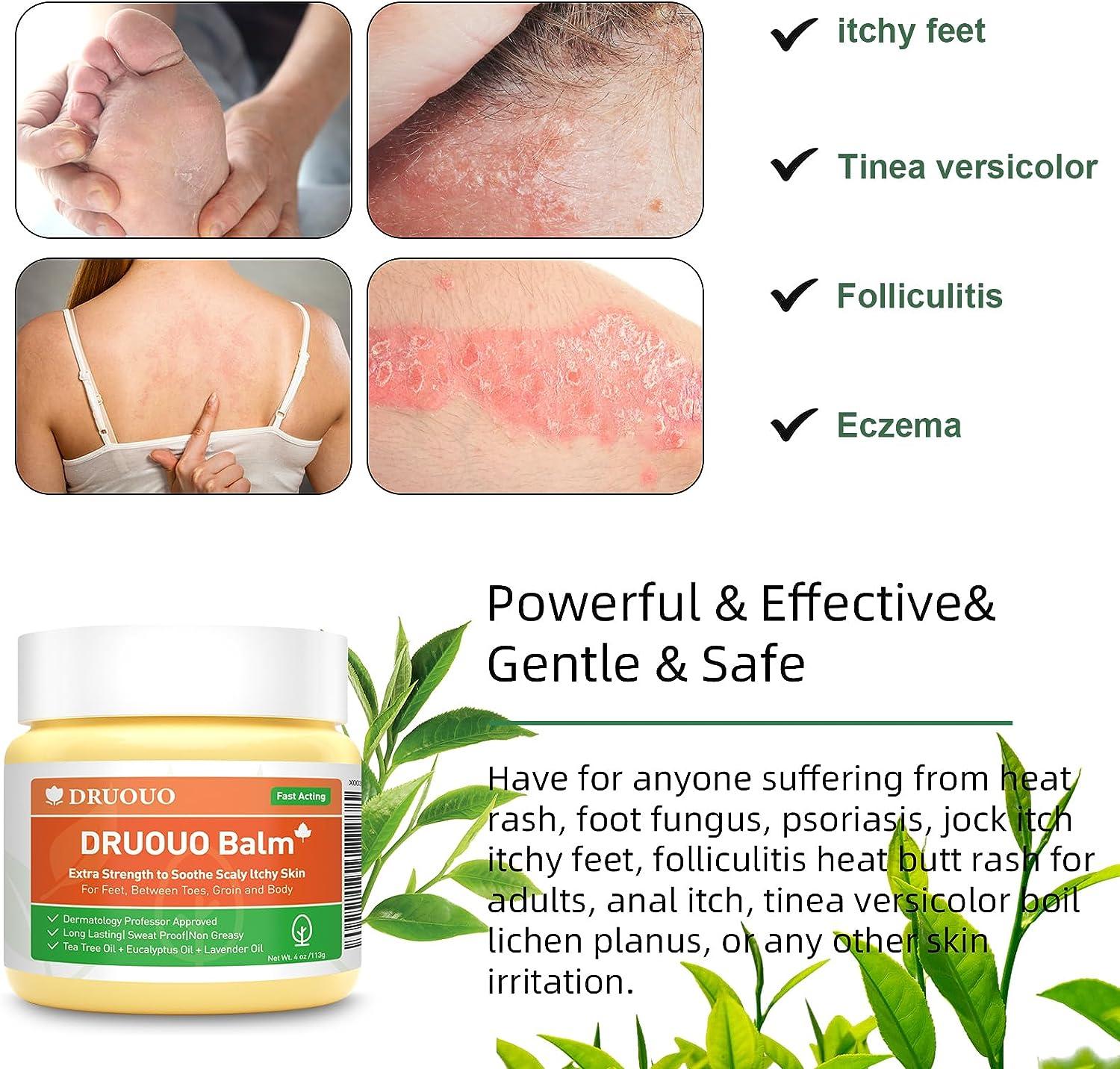 Draw Salve Eczema Cream for Athlete's Foot Relief 8h Fast Acting